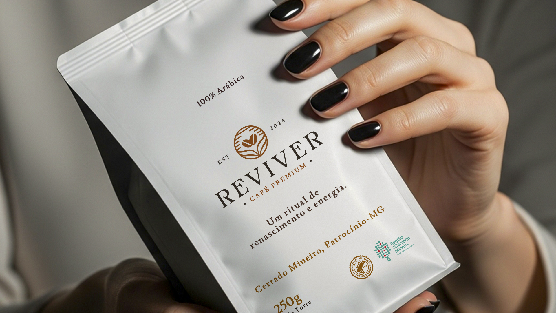 Café Reviver — Detalhe